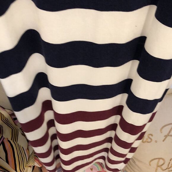 Ted Baker striped bodycon dress sz 0 midi - Picture 3 of 4